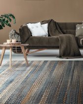 CARPET FOUR SEASONS 2 T6945 GREY BLUE 290x200cm