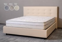 D25 160x190 STORAGE BED ROMANTIC BACOS 0001 BEIGE